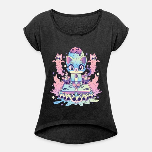 Cute Cat Ouija Kawaii Occult Satanic Pastel Gothic