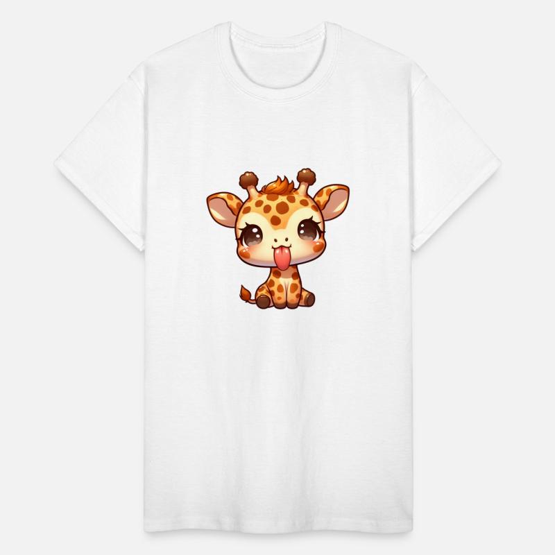 Cute Giraffe Sticking its Tongue