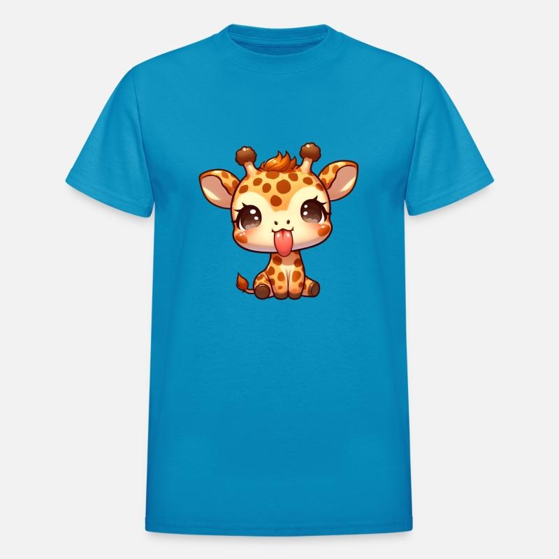 Cute Giraffe Sticking its Tongue