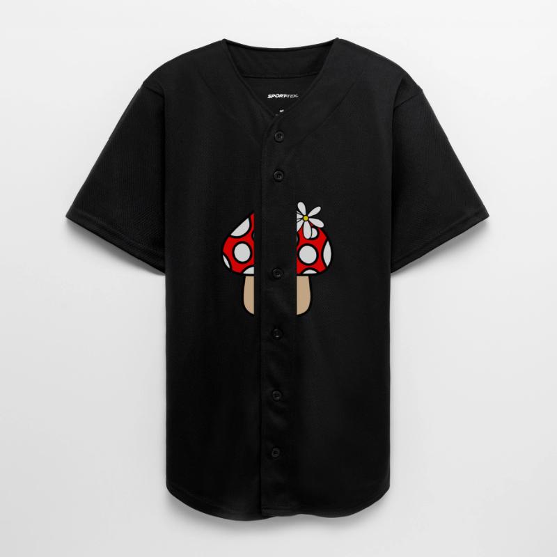 Cute Red Mushroom Showing Its Adorable Butt