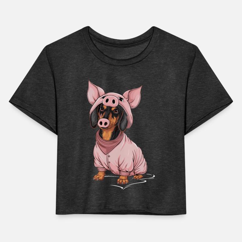 Dachshunds In Costumes Adorable Piggy Outfit