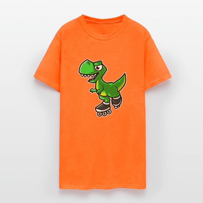 Dinosaur Tyrannosaurus Rex Retro Roller Skate