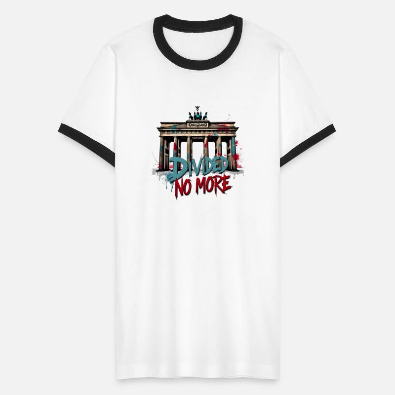 Divided No More Berlin Unity Art Tee