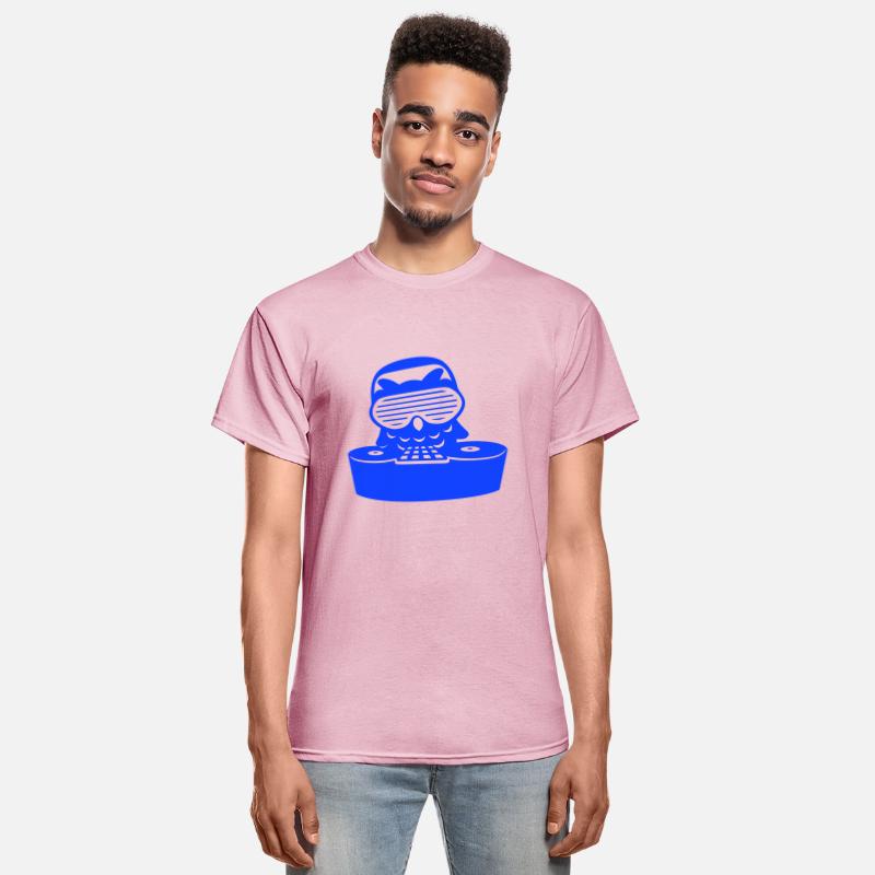 DJ owl mixer music club disco party turntable cool