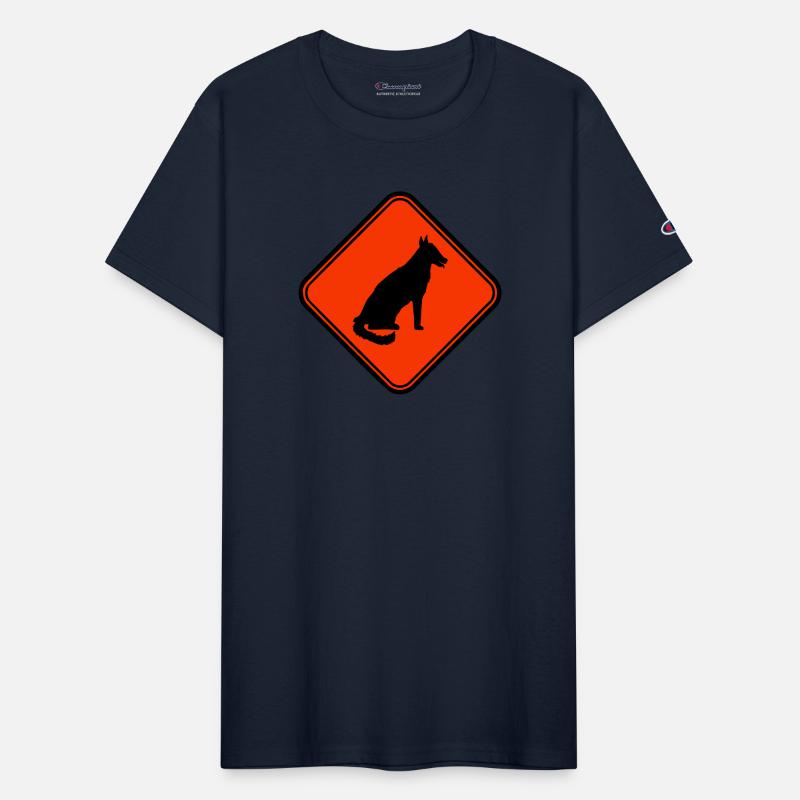 Dog Warning Sign Caution Notice Danger Symbol Cool