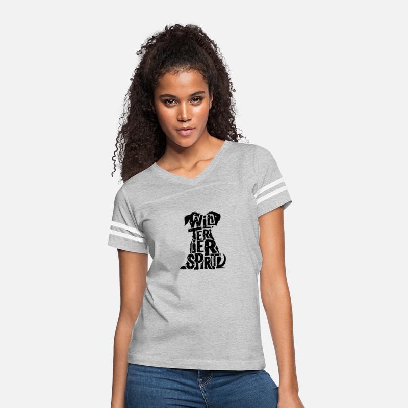 Dogs - Wild Terrier Spirit - Dog Silhouette Ears