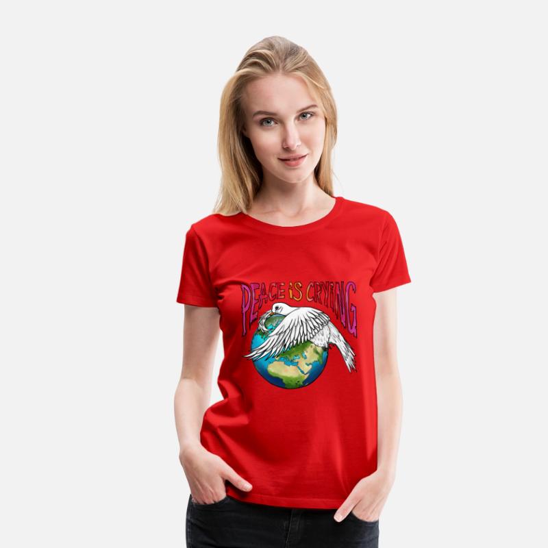 Dove Of Peace Cries Holds The Earth Peace & Cries