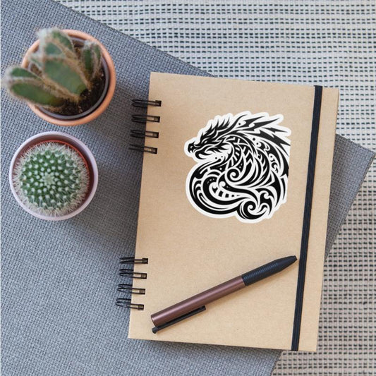 Dragon Tribal Tattoo Unique Artwork Design