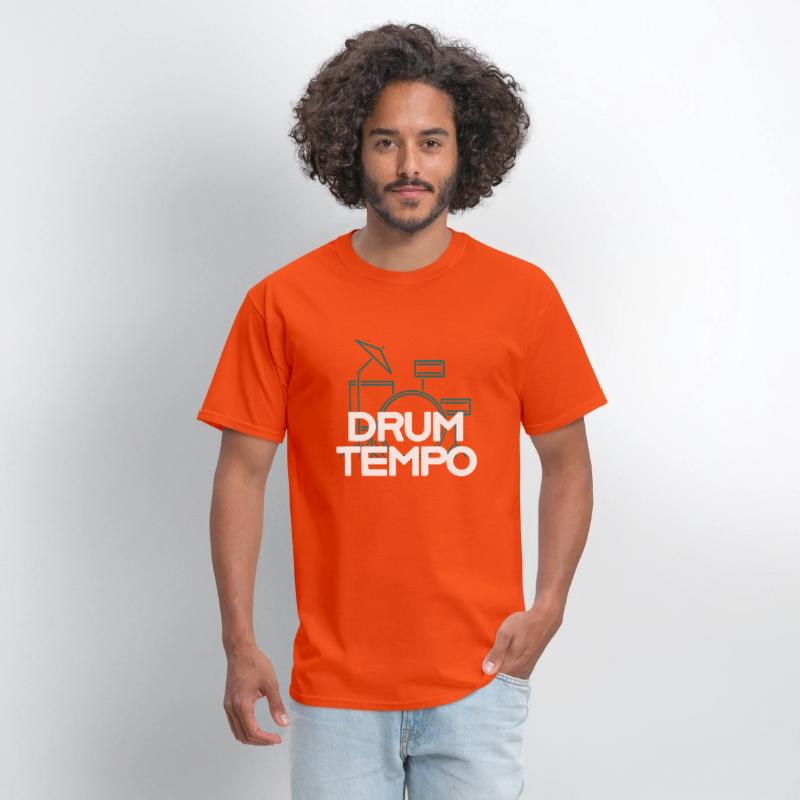 "DRUM TEMPO" performance Design t-shirt