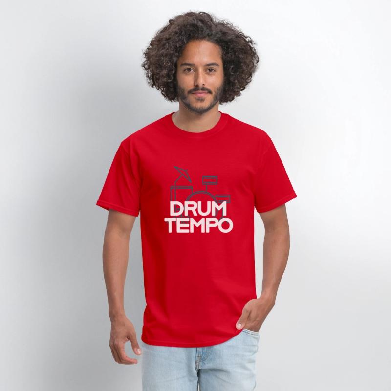 "DRUM TEMPO" performance Design t-shirt
