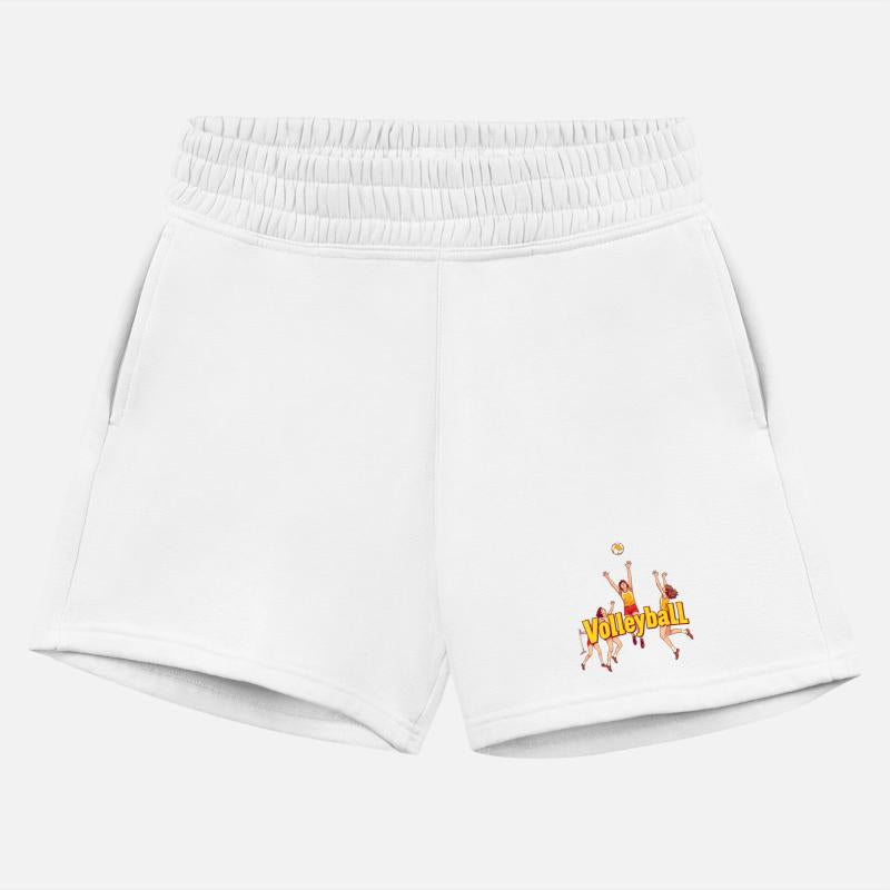 Dynamic Volleyball Team Illustration