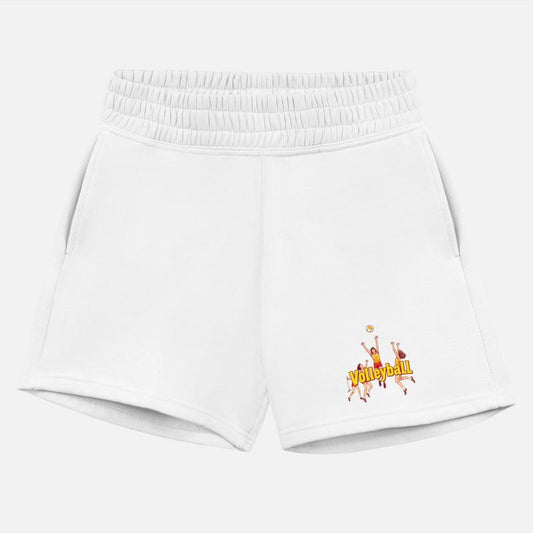 Dynamic Volleyball Team Illustration