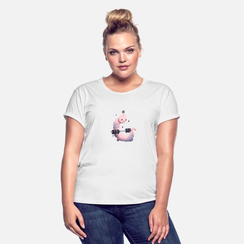 Earthworm Gym Fitness Bodybuilding Worm Kawaii