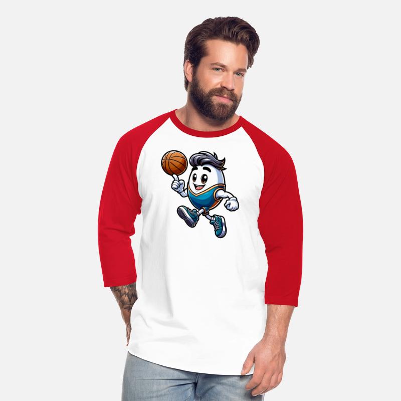 Easter Basketball Egg, Sporty Easter Egg Decor,