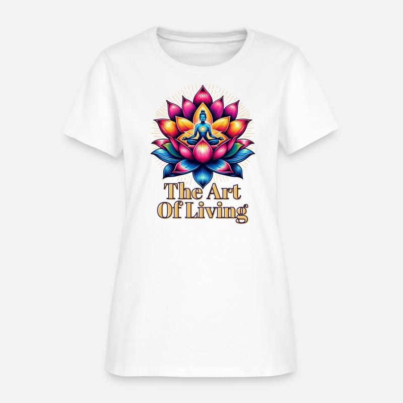 Enlightening Lotus Yoga Tee