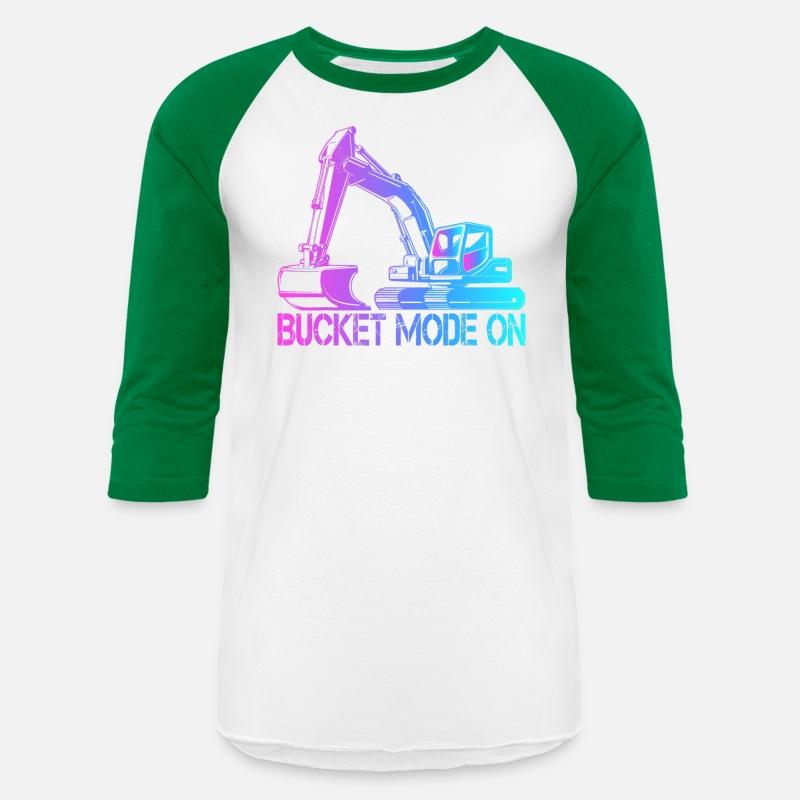 Excavator operator Bucket mode on 1