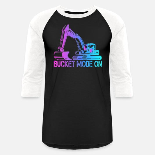 Excavator operator Bucket mode on 1