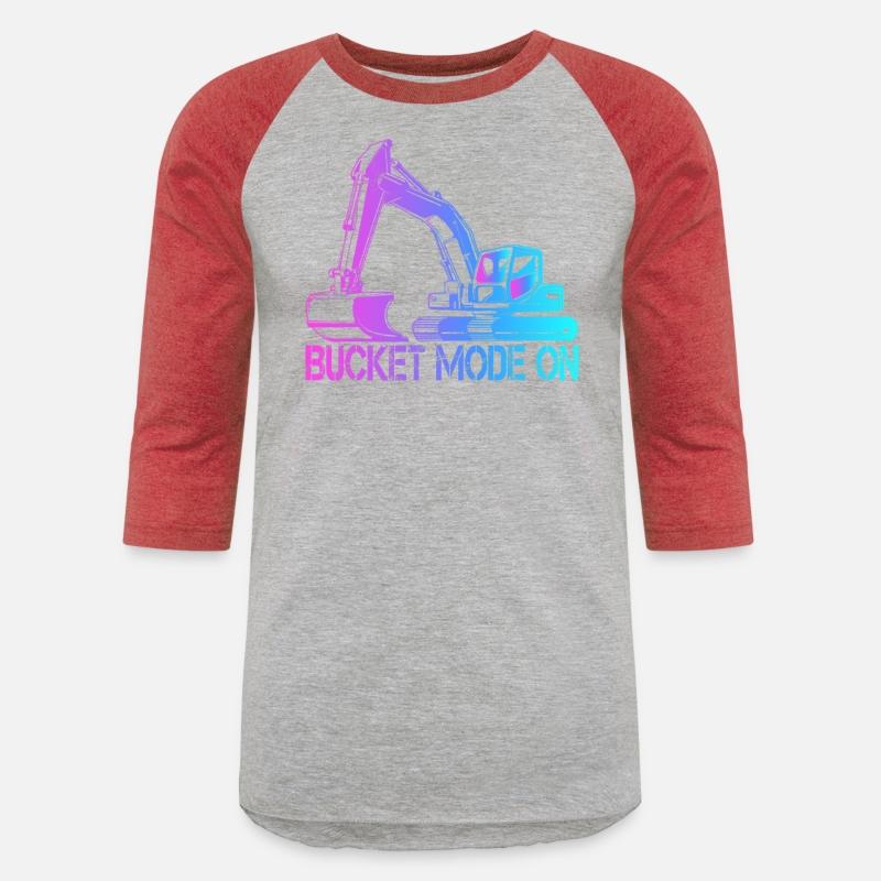 Excavator operator Bucket mode on 1