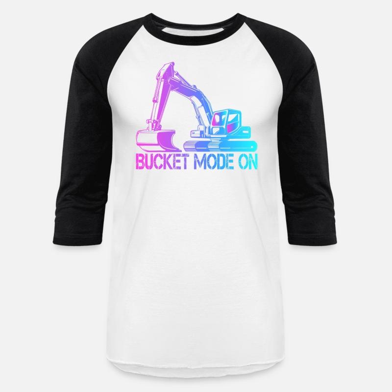 Excavator operator Bucket mode on 1