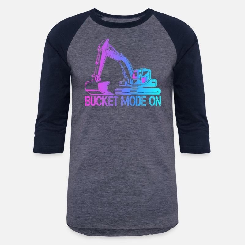 Excavator operator Bucket mode on 1