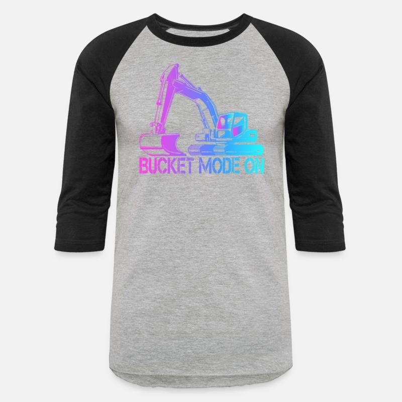 Excavator operator Bucket mode on 1