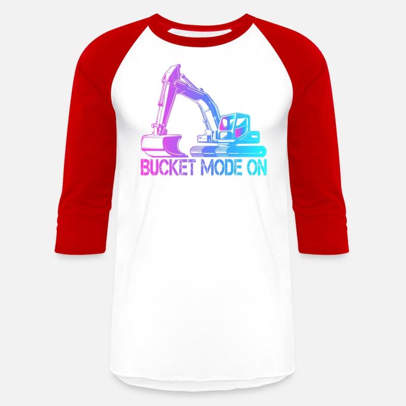 Excavator operator Bucket mode on 1