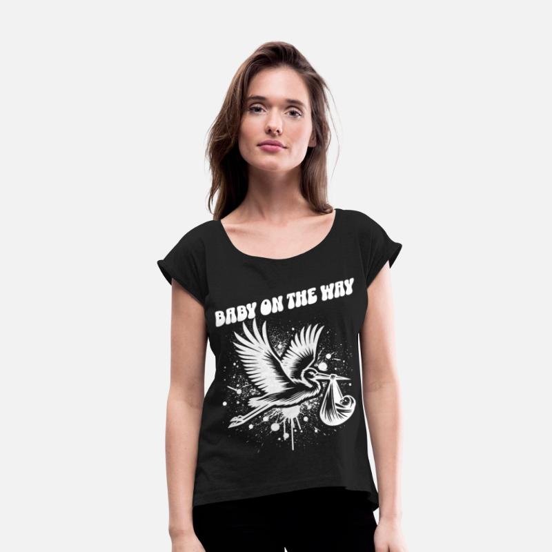 Expectant Mother Stork Brings The Beautiful News