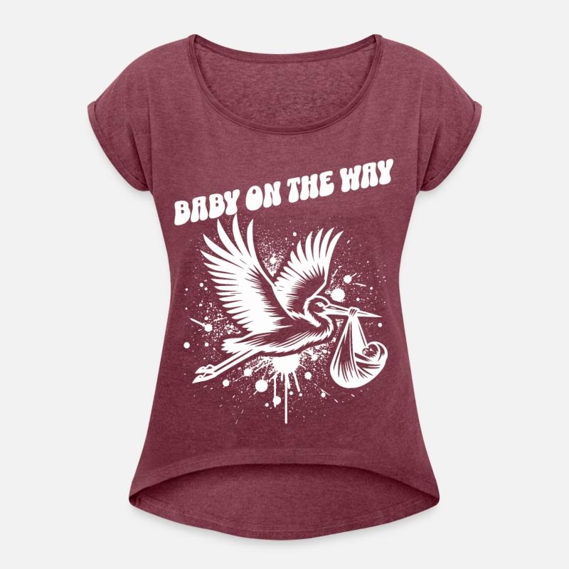 Expectant Mother Stork Brings The Beautiful News