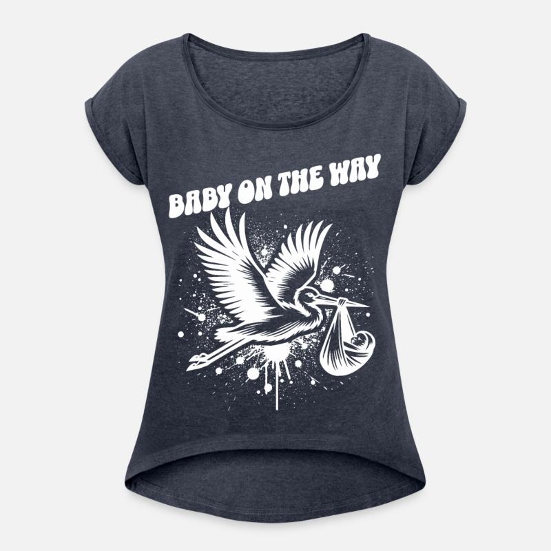 Expectant Mother Stork Brings The Beautiful News