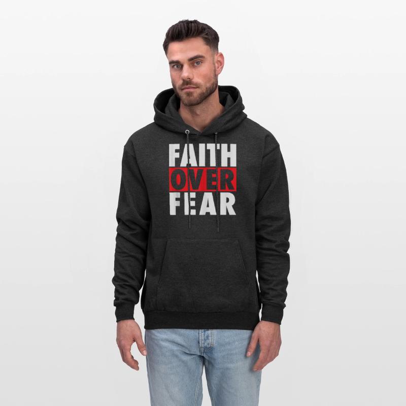 Faith Over Fear Inspirational Pro Christian
