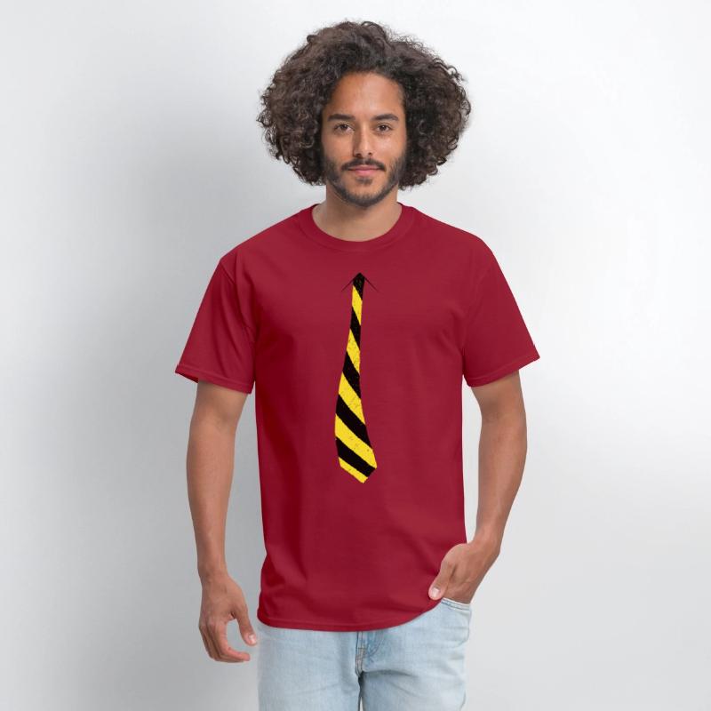 Fake Necktie Fashion Series - Retro Stripes