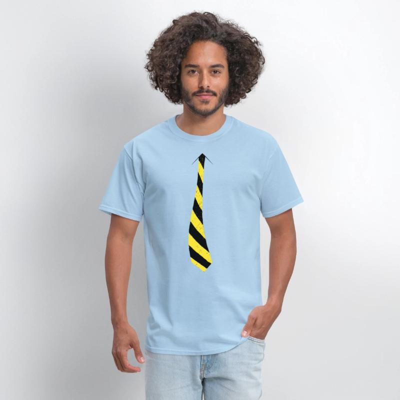 Fake Necktie Fashion Series - Retro Stripes