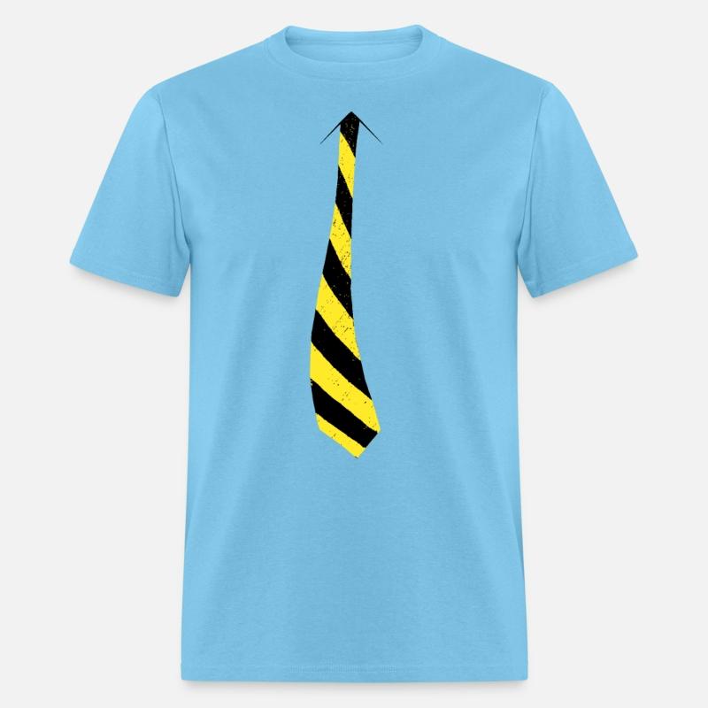 Fake Necktie Fashion Series - Retro Stripes