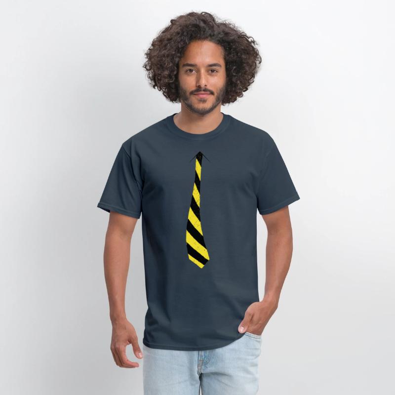 Fake Necktie Fashion Series - Retro Stripes