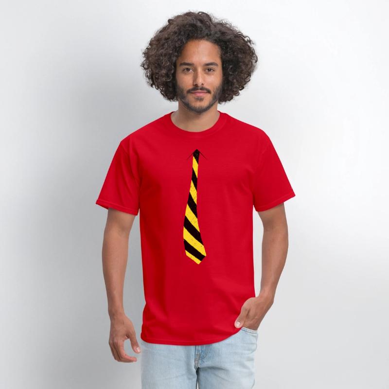Fake Necktie Fashion Series - Retro Stripes