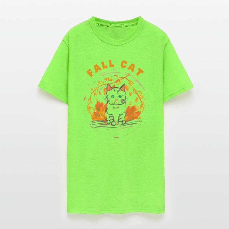 Fall Cat - Cat Lovers - Autumn Leaves - Fall Vibes