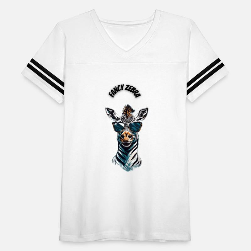 Fancy Zebra Unisex Jersey Short Sleeve Tee