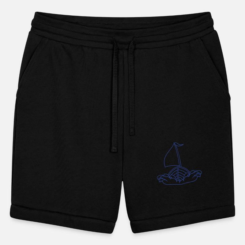 Fast Sailboat Waves Sailing Drawing Cartoon Comic