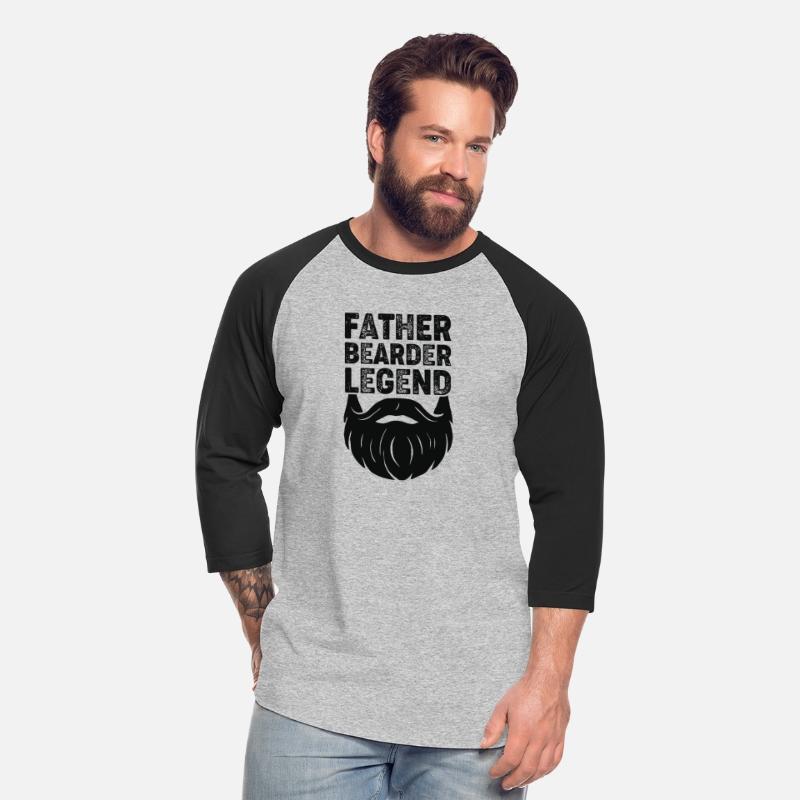 Father Bearder Legend Funny Beard Dad Gift