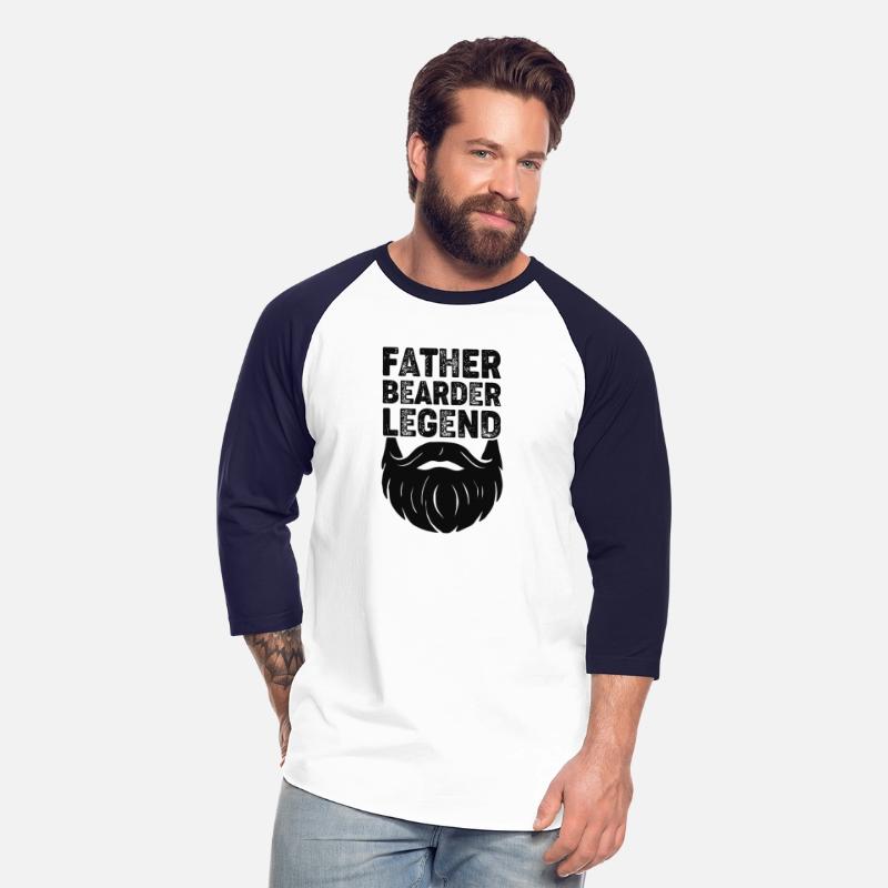 Father Bearder Legend Funny Beard Dad Gift