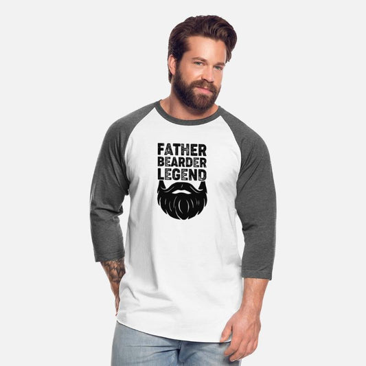 Father Bearder Legend Funny Beard Dad Gift