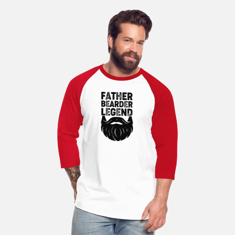 Father Bearder Legend Funny Beard Dad Gift