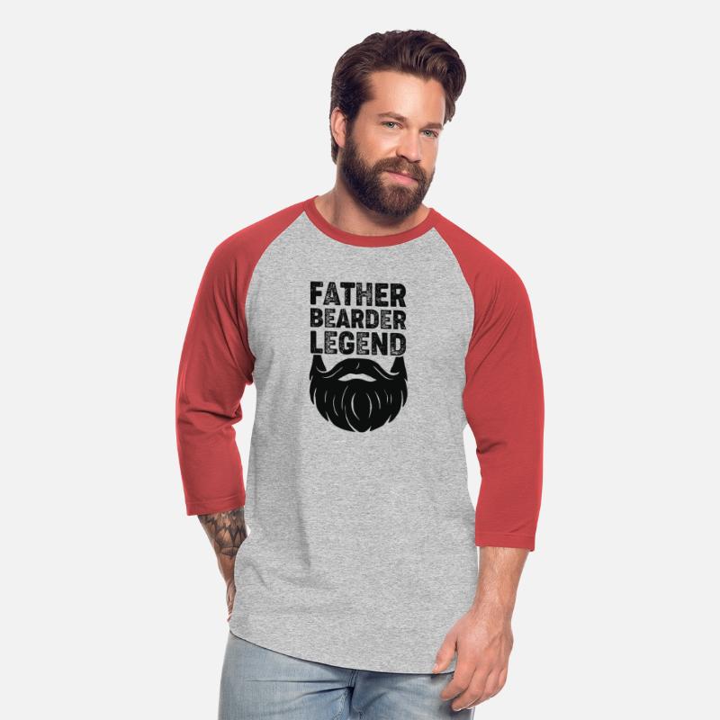 Father Bearder Legend Funny Beard Dad Gift