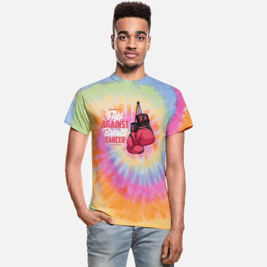 Fight Against Breast Cancer Boxer Women Fighter