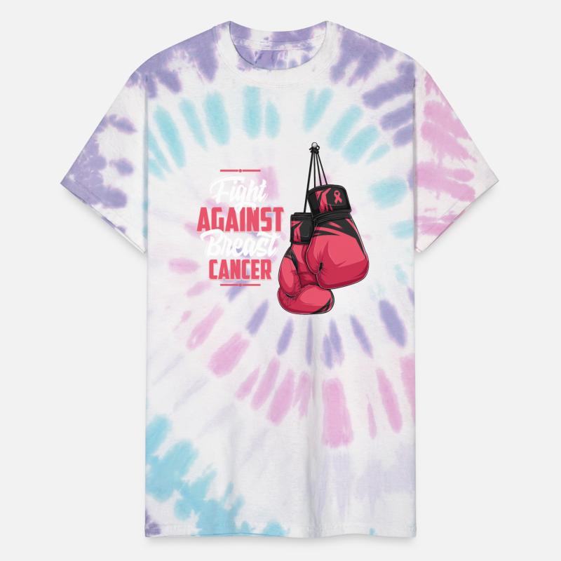 Fight Against Breast Cancer Boxer Women Fighter