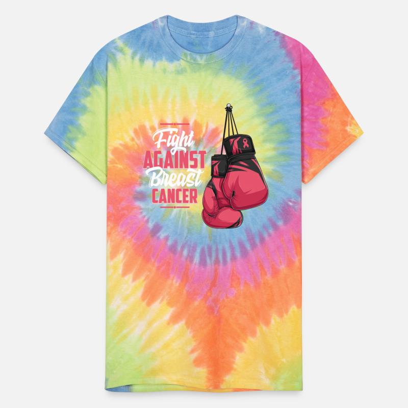 Fight Against Breast Cancer Boxer Women Fighter