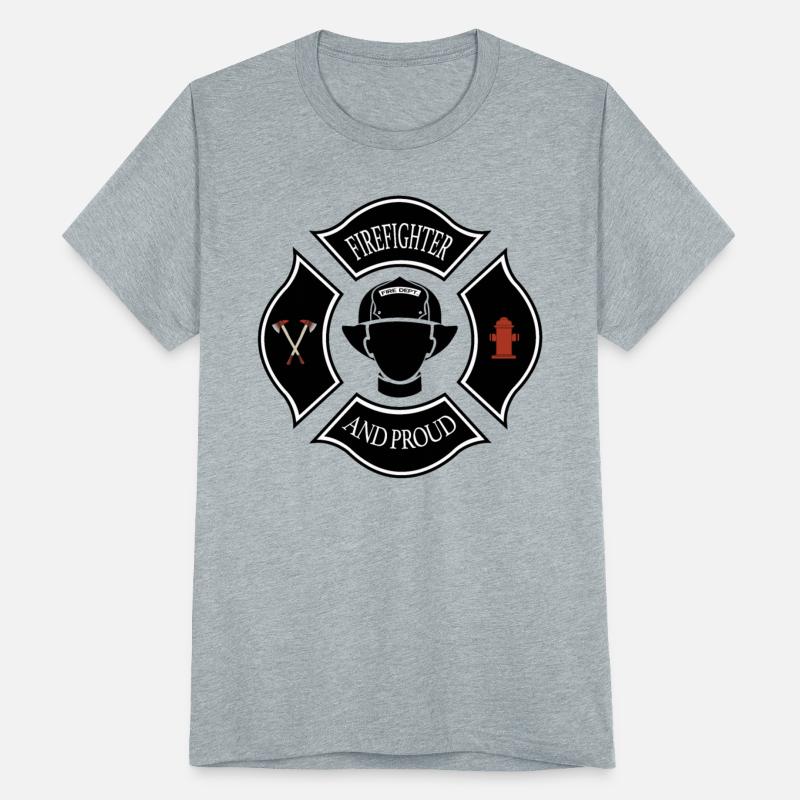 Firefighter and proud