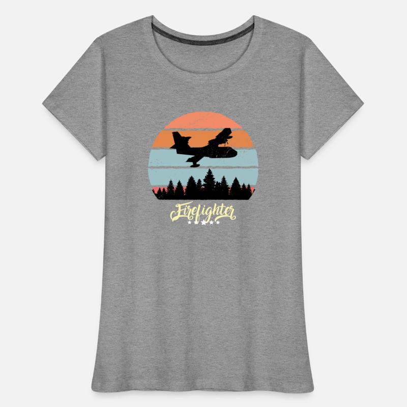 Firefighter's vintage aircraft Firefighting plane