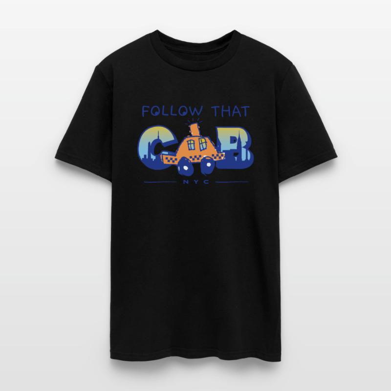 Follow That Cab New York City Car Chase Shirt