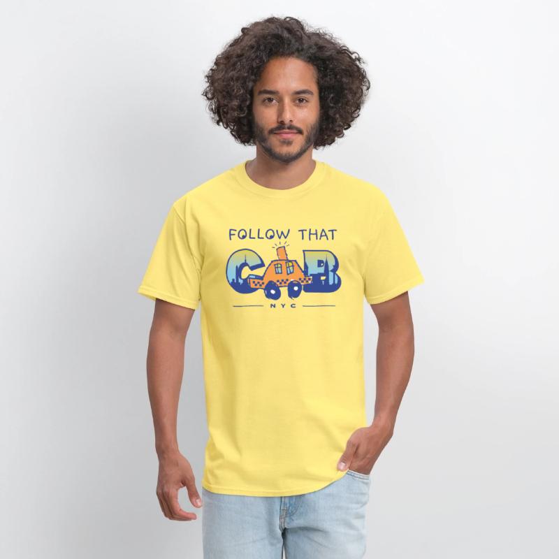 Follow That Cab New York City Car Chase Shirt